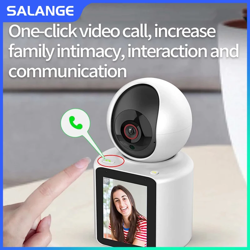 Wifi Video Calling Camera Babymonitor Home Security IP Cam Two-way Voice Call 360 Degree Rotate Monitor the Elderly And Baby