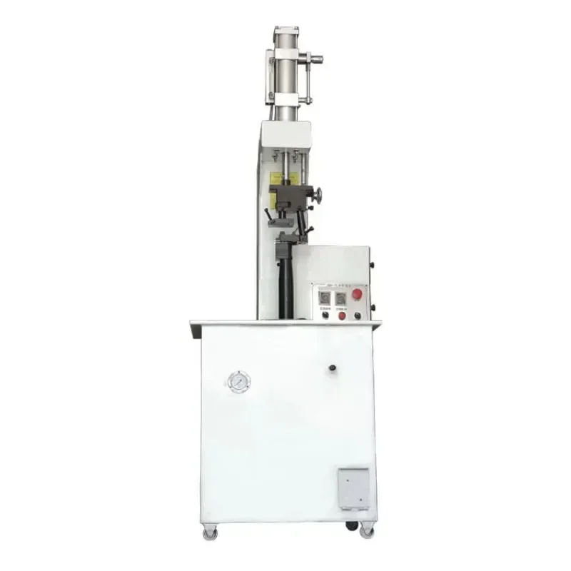 Hot SalesSemi Automatic Single Head Hydraulic Pneumatic Heel Nailing Machine For Leather Shoes