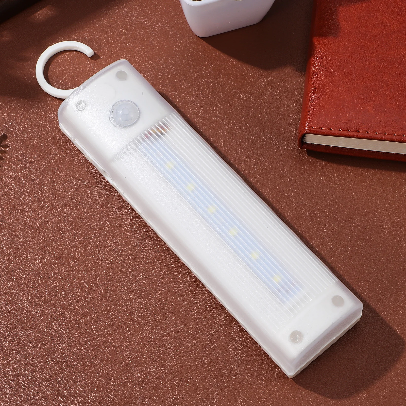 

1Pcs Human Body Induction LED Lamp Intelligent Sensor Night Light No for Closet Stair Balcony Wall Lamp