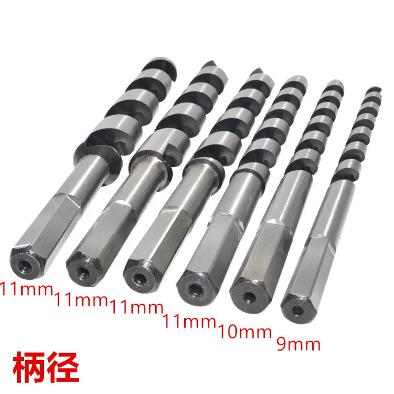 Auger Drill Bits Wood Carpenter Masonry Wood Drills Set for woodworking