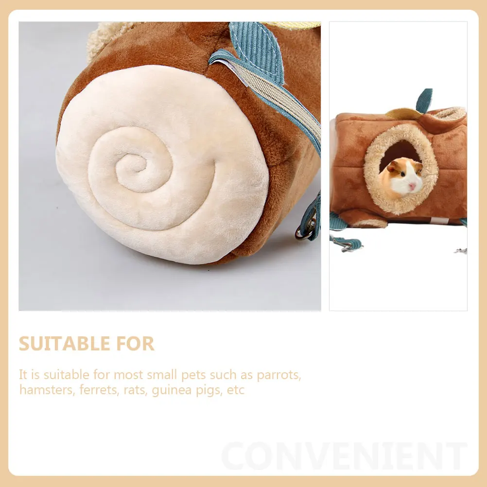 

Warm Cozy Hammock for Small Pets Comfortable Durable Hanging Bed for Hamsters Guinea Pigs Ferrets Rats Cage Accessories Keeps