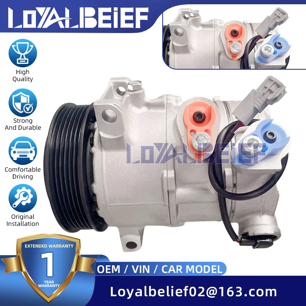 

Автомобильный компрессор кондиционера для Jeep Compass, Patriot, Dodge Caliber 55111610AA, 55111610AB, 55111610AC, RL111610AB, 447150-0751