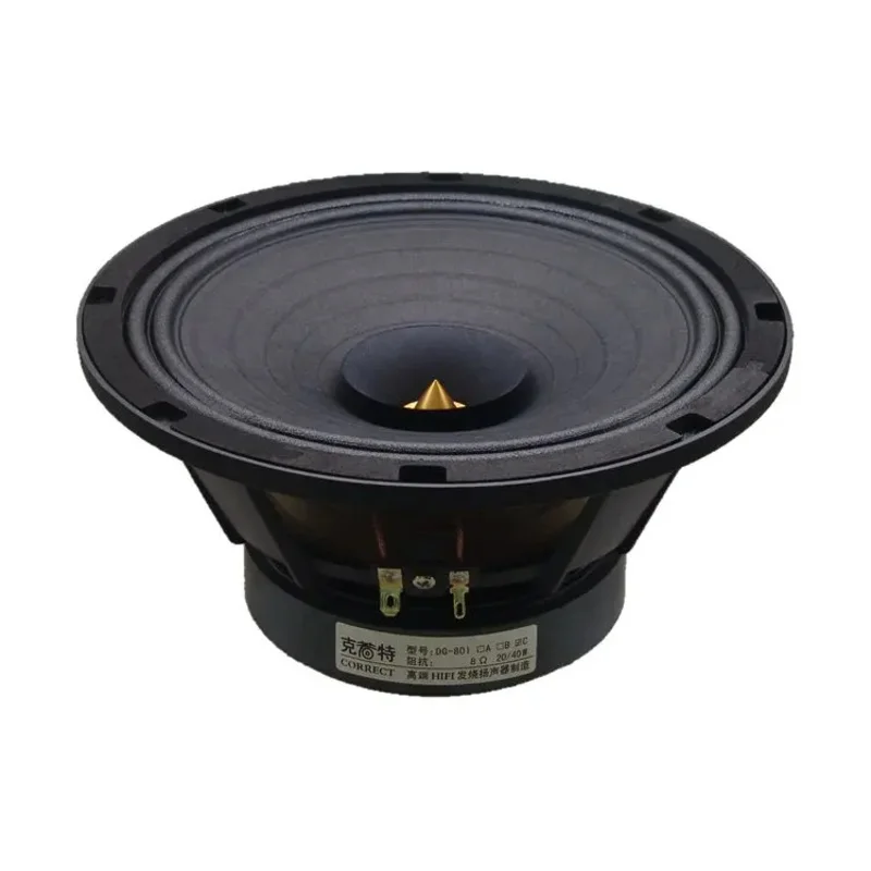 

1Pieces （1 speakers）CORRECT 8 Inch Fever Full Range Bullet HIFI High Power Speaker 40W 4-8 Ohm Optional