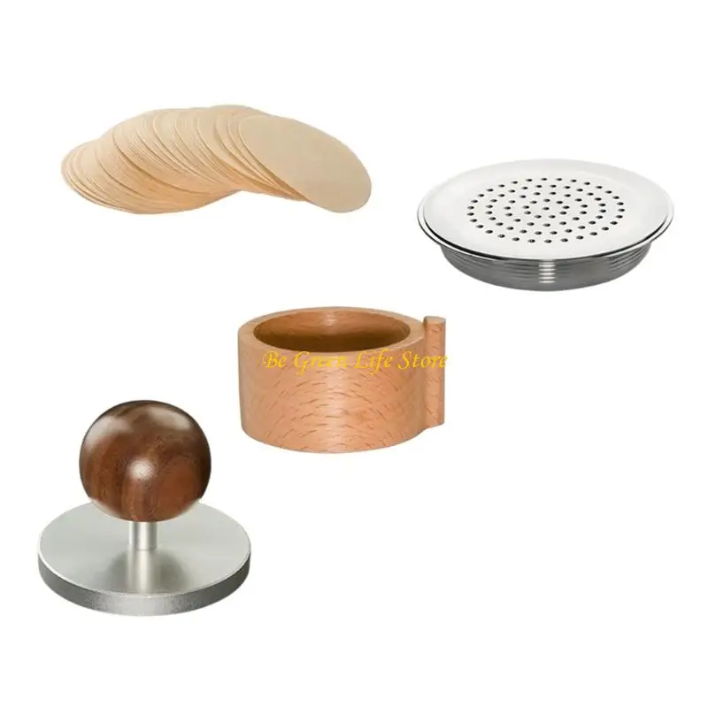 dosette-cafe-rechargeable-m7df-pour-machine-a-expresso-hd6553-70-hd7865-60-hd6592-60-hd7870-20-papier-filtre-en-acier