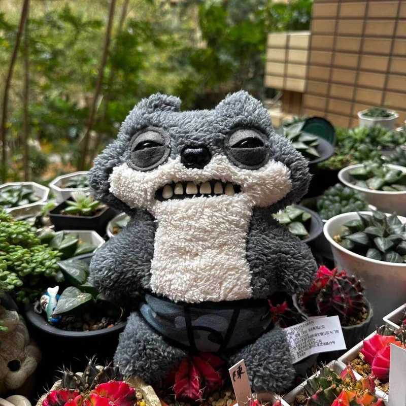 

In Stock Fuggler Funny Big Tooth Monster Underwear Series Plush Toys Doll PPcotton Creativity Ugly-cute Abstract Doll Best Gifts