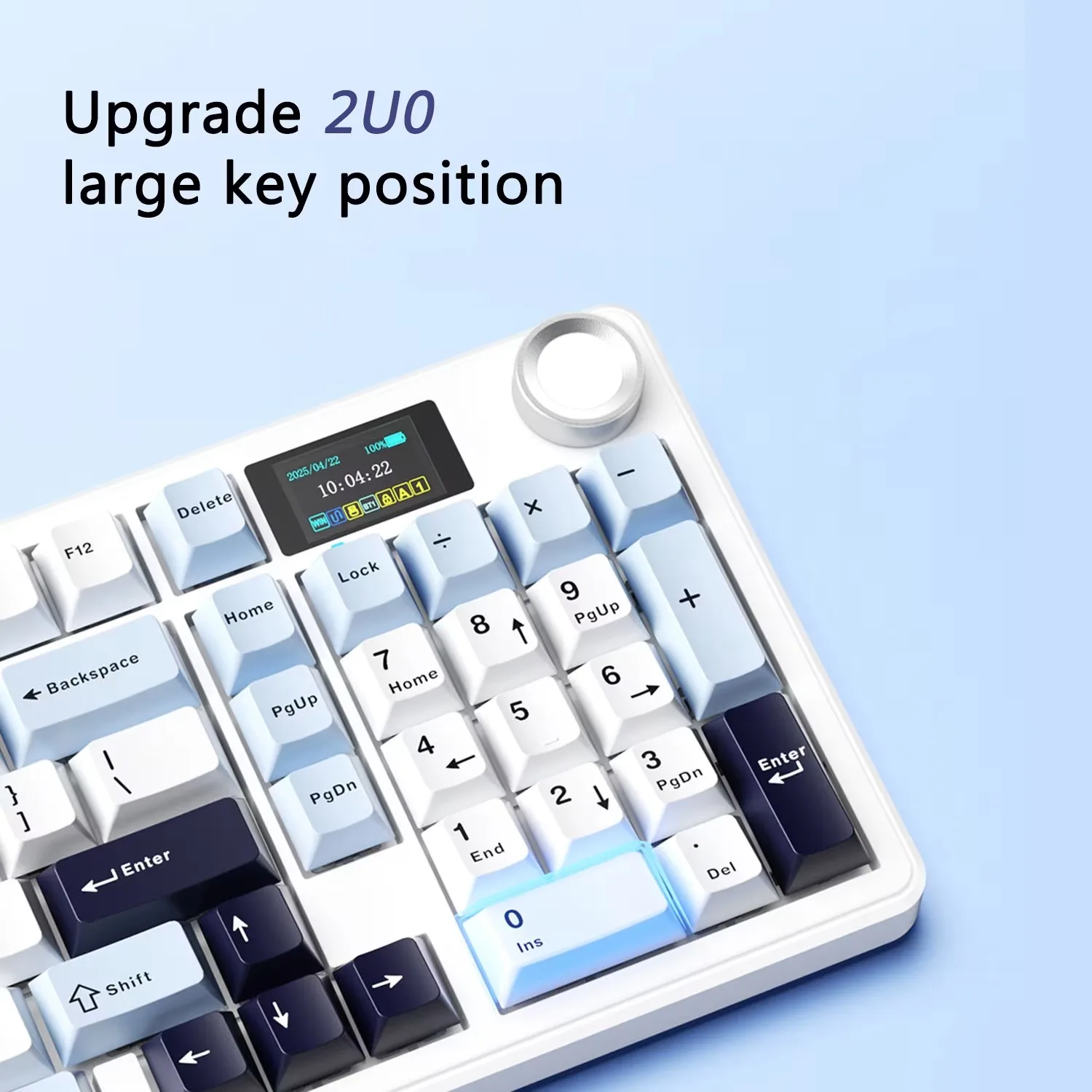 AULA F99 Max 8000mAh Gasket Mechanical Keyboard Tri-Mode Wireless Gaming Keyboard Fully Hot-Swappable Keys Keyboards for Gamer