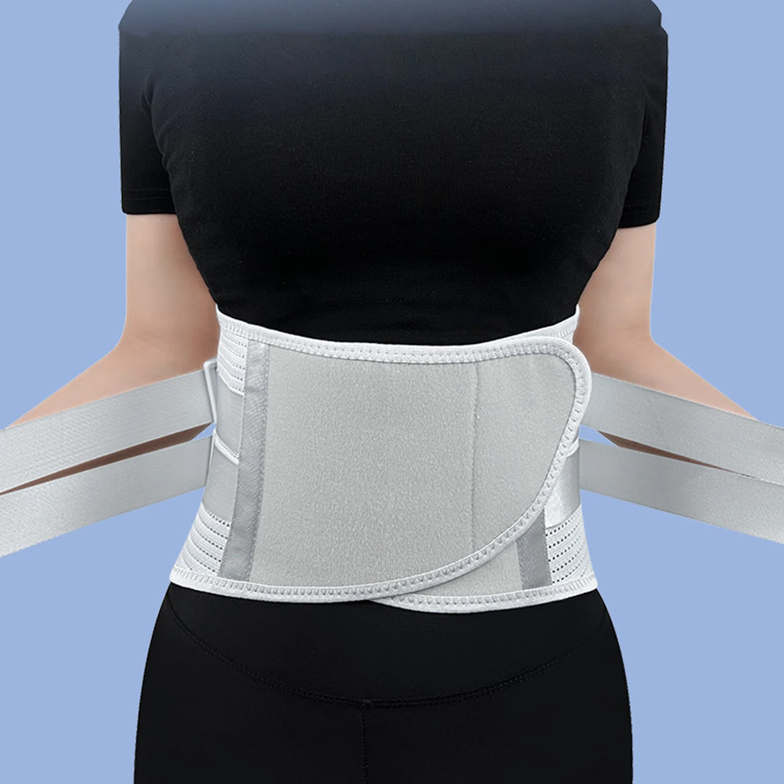 Exercise Pressure Support Waist Belt with High Elastic Pressure Design Waist Belt for Posture Corrector Waist Warm