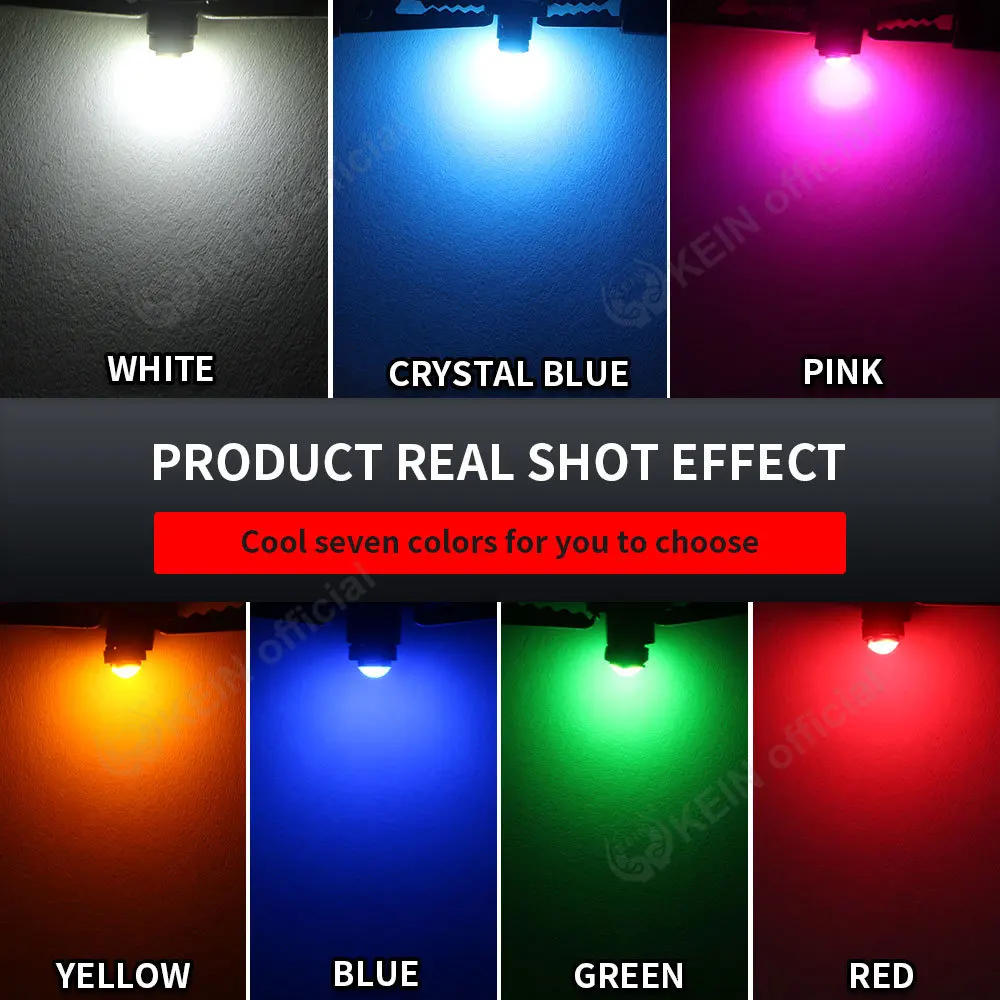 KEIN 8PCS T3 T4.2 T4.7 Instrument Neo Wedge Switch Radio Climate Control Bulb Dashboard Dash Indicator Lamp Panel Car Led Lights