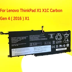 NEW 00HW029 SB10F46467 For Lenovo ThinkPad X1 Carbon Gen 4 ( 2016 )Yoga X1 2nd Gen Laptop Battery 01AV409 20FB-005XUS