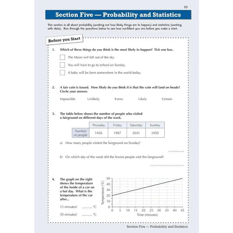 KS3 الرياضيات السنة 7 المصنف المستهدف مع الإجابات CGP كتب التنسيق منشورات المجموعة 9781789083163 كتاب