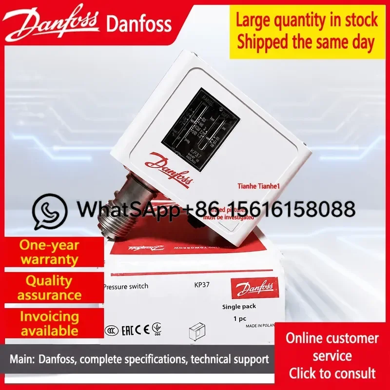 pressostat-danfoss-kp36-060-2159-2160-5391-2144-1128-66-91-relais-de-controle-industriel-d'origine-pour-cvc