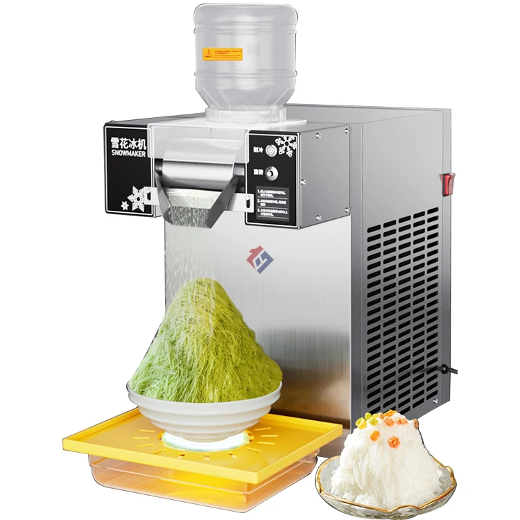 Portable Commercial Snowflake Ice Maker Slushy Machine for Small Business Idea At Home