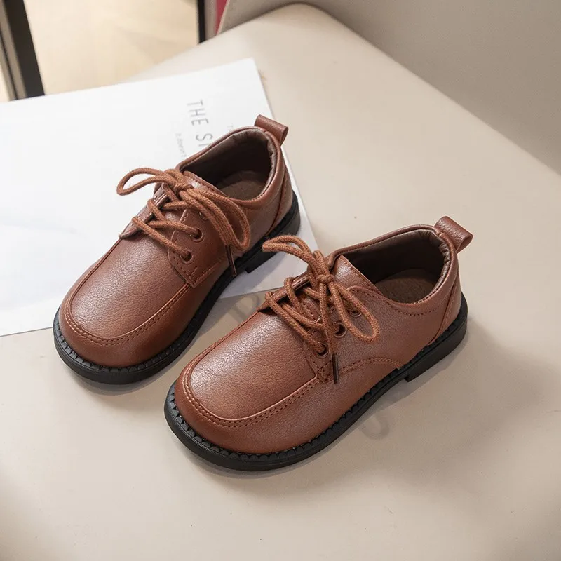 shoe village flushing kids dress shoes leather Amazon.com | Restoration Lil Charles - Boys Toddler-Little Kid Lace-Up Oxford Dress Shoes Black, Size 6.0 Medium Width