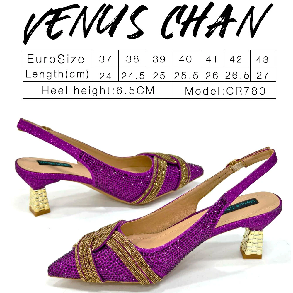 A PAIR SHOES PURPLE