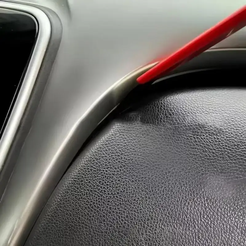 Stainless Steel Horizontal Car Pry Bar Professional Auto Interior Panel Removal Tool for Car Audio  Modification