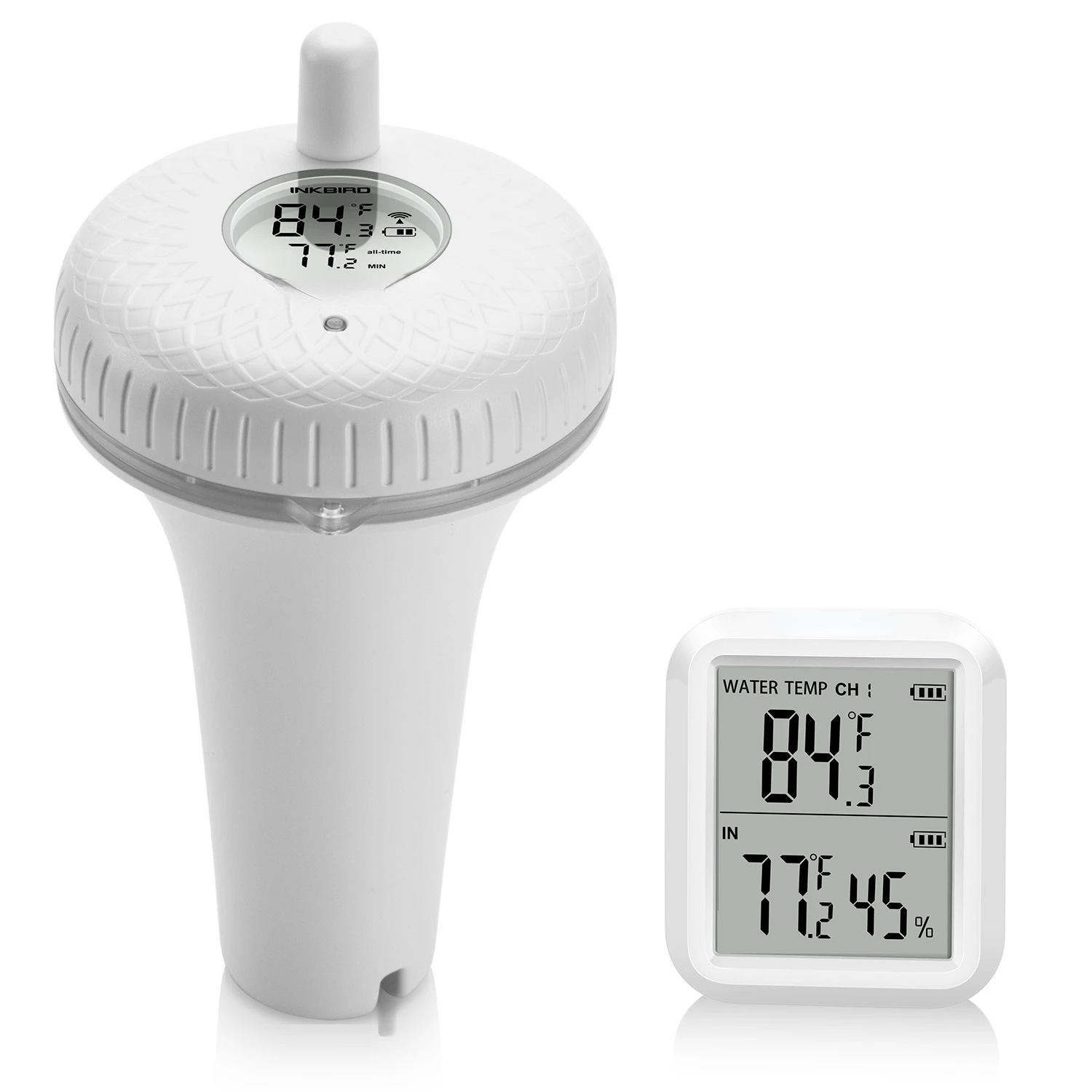 

Wireless pool thermometer digital outdoor swim tub