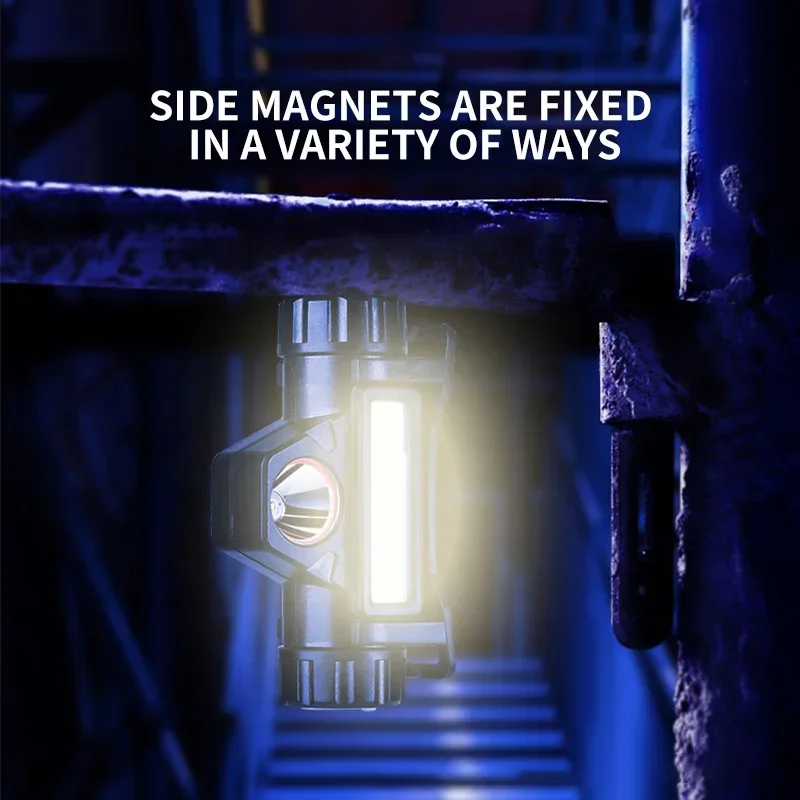 Fari da esterno con batteria a lunga durata e luce forte LED Pesca notturna Ricarica Torcia magnetica montata sulla testa Nitecore