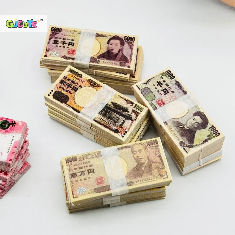10 ชิ้น/ล็อตเล่นกระดาษเงินสด Prop ชุด DIY ตุ๊กตาอุปกรณ์เสริม, ของสะสมที่สมบูรณ์แบบสําหรับเด็ก 4 ปีขึ้นไป