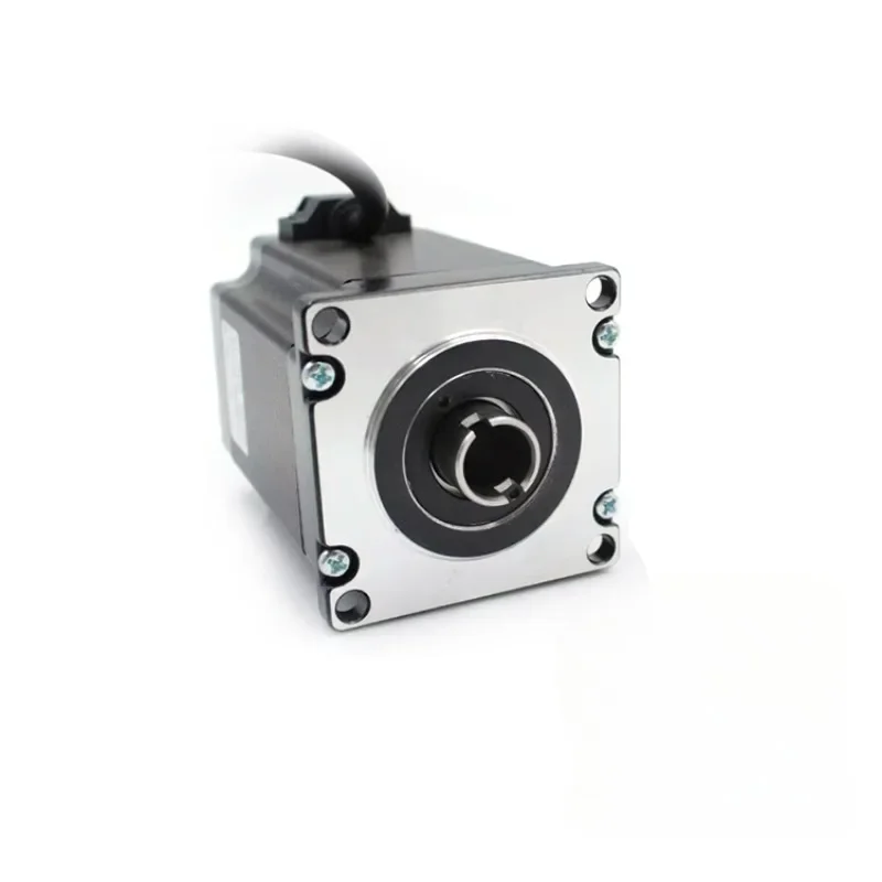 The internal thread through hole of hollow shaft stepping motor can be customized