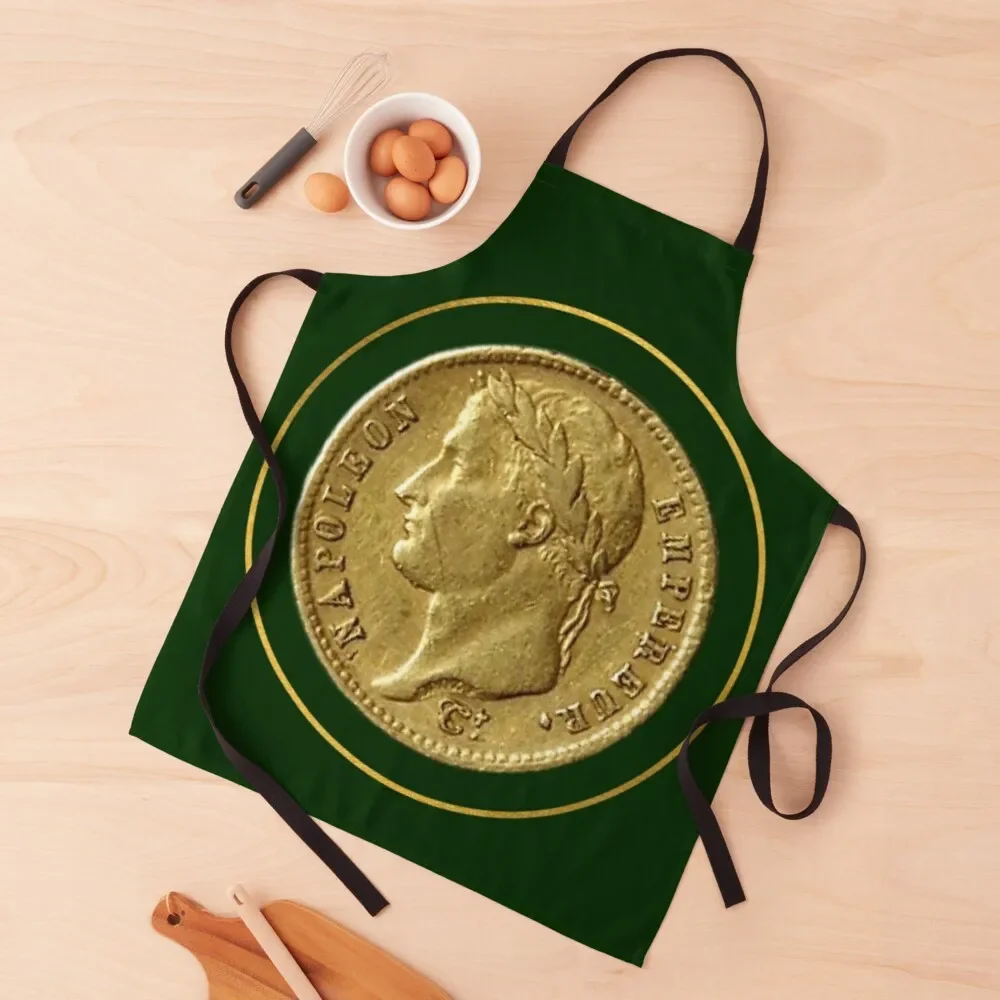 Delantal de monedas Napoleón 20 Franc, todo para cocina y hogar, artículos para el hogar, cosas para el hogar y la cocina, delantal de limpieza del hogar