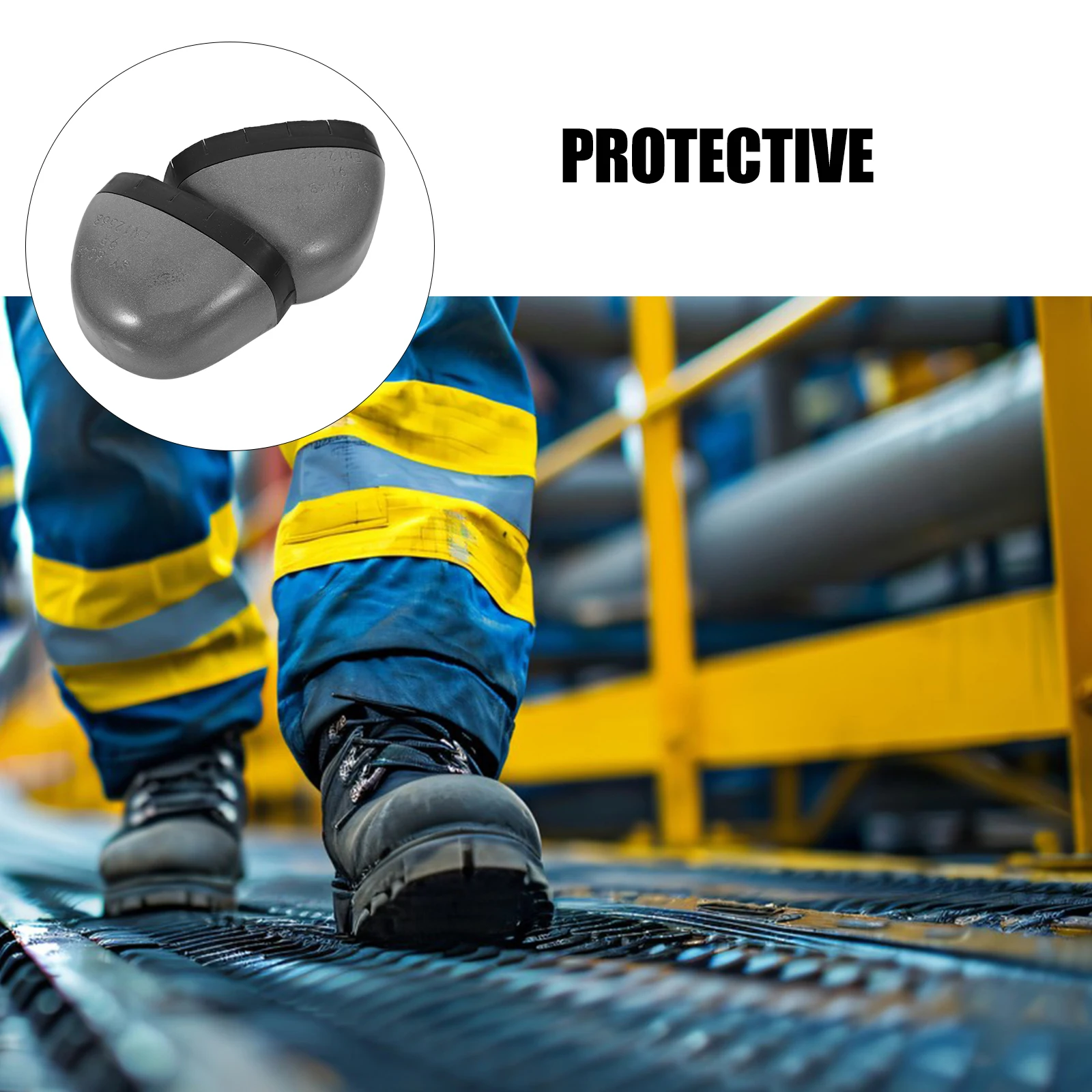 

1 Pair Caps For Shoes Smash Anti Puncture Anti Static Boot Toe Protector Guard Cover Foot Protection Safety Inserts