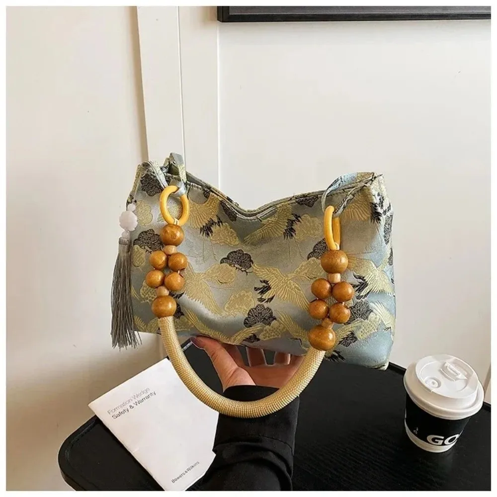 Hasp Sewing Thread Craft​ Embroidered Shoulder Bag​ ​Ethnic Pattern Embroidery​ ​National Style Handbag​