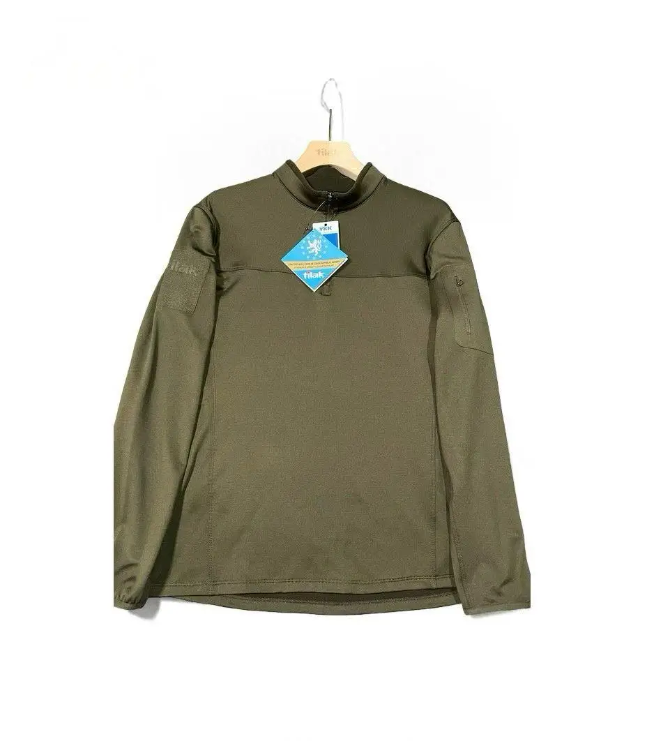

Легкая флисовая куртка Tilak Outdoor Military Edition с воротником-стойкой и полумолнией, теплая и бархатная футболка с длинными рукавами