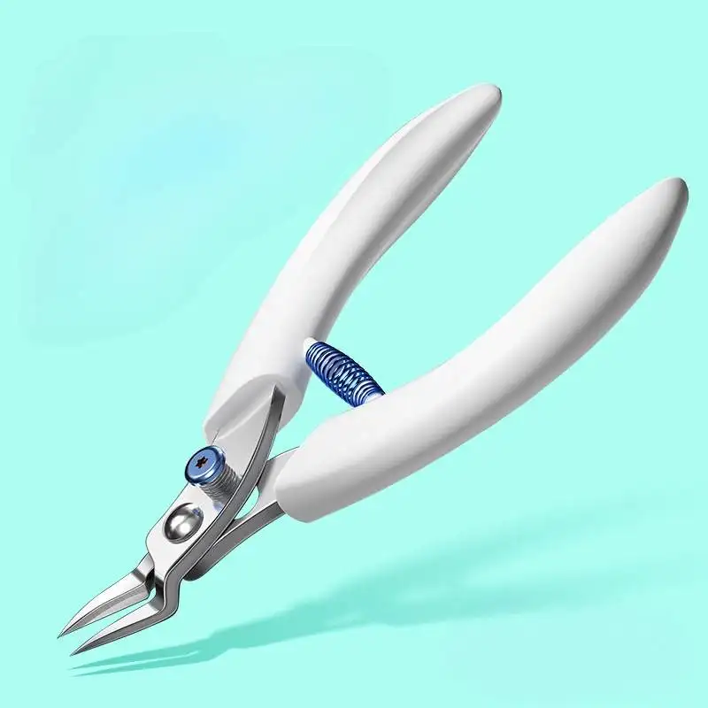

1pcs Nail Remover Pliers White Nail Clippers Nail Care Tools 3-in-1 Multi-Function Scissors for Men&Women Home Gardening Tools