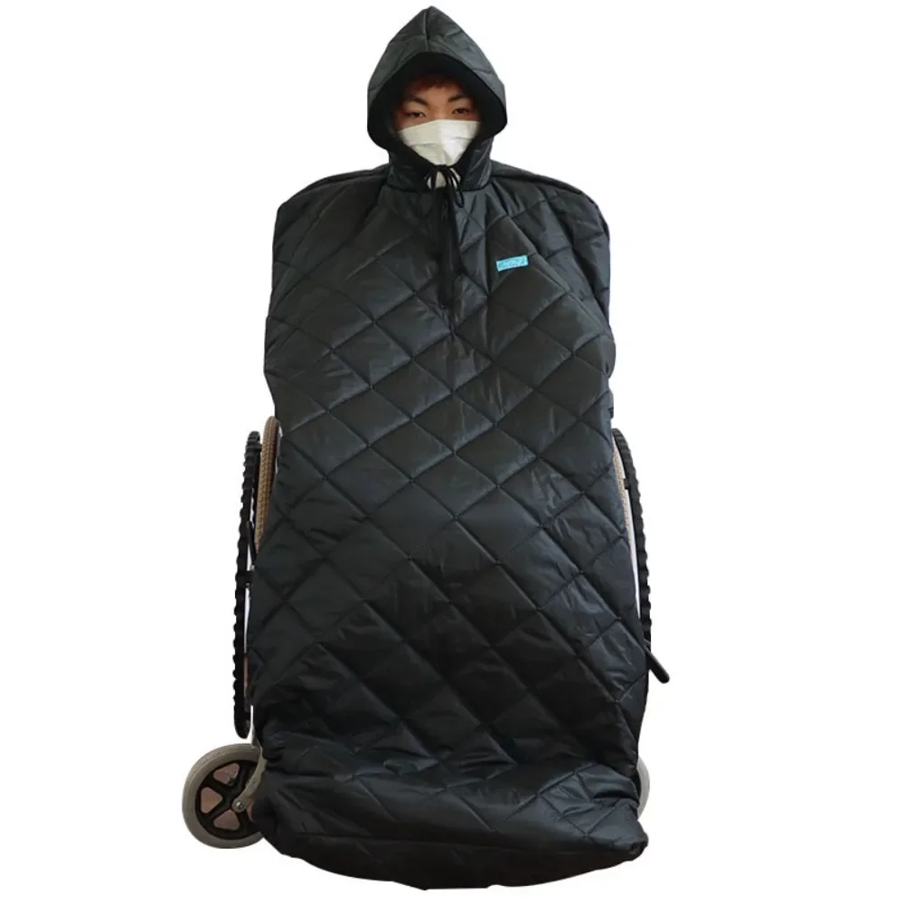 Customizable Portable Elder Wheelchair Windproof Blanket Warm Cover Knee Leg Protectors Winter Windproof Cold Proof