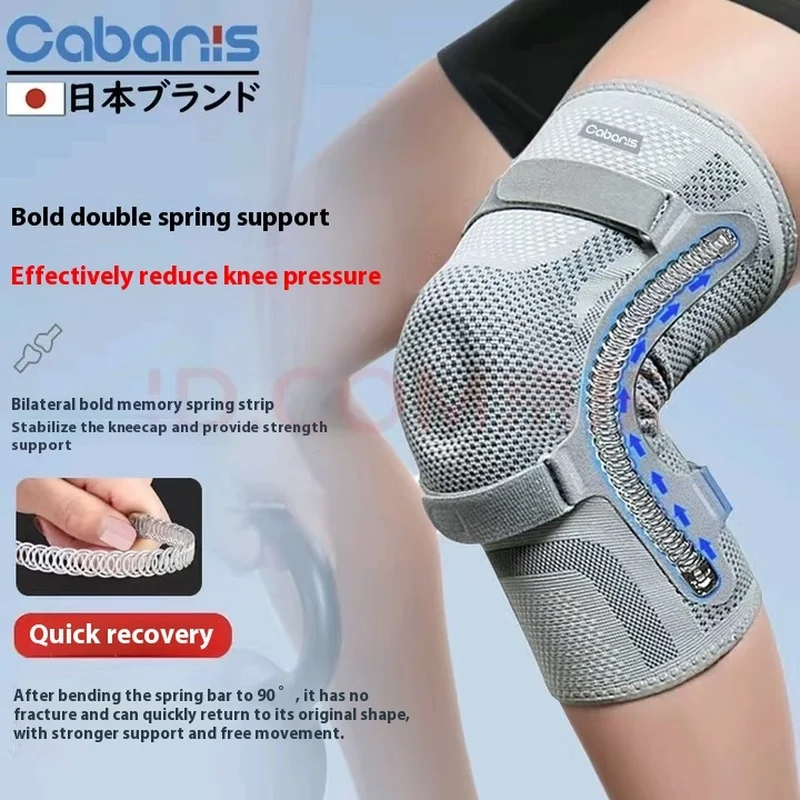 

Knee Support Braces Strap Elastic Sport Bandage Compression Protector Pad Relieves Gym Knee Pads Injuries Adult Rehabilitation