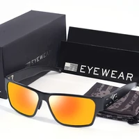 Gafas de sol polarizadas cuadradas para hombre y mujer, lentes de sol de aluminio y magnesio con diseño de marca para hombre, gafas DELTA para conductor