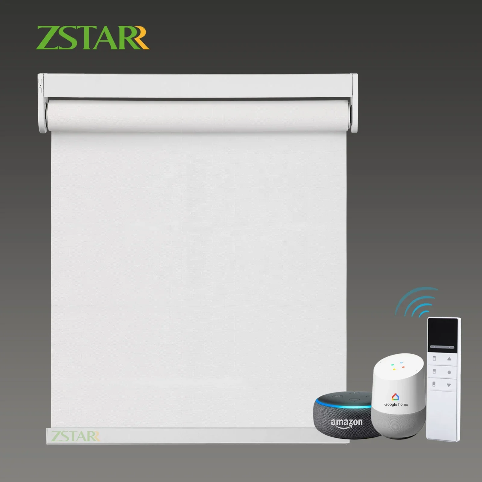 USB charging smart curtain blinds, shades custom size automatic electric roller blinds for windows