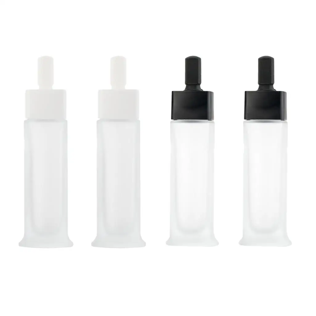 Pack of 2 1oz Essential Oils Dropper Bottles Pipette Bottle Dispenser Vials