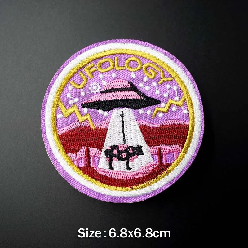 Pilot Astronaut Space Airship Cloth Iron On Badge Mend Decorate Patch Jeans Jackets Bag Shoes Clothes Decoration Applique