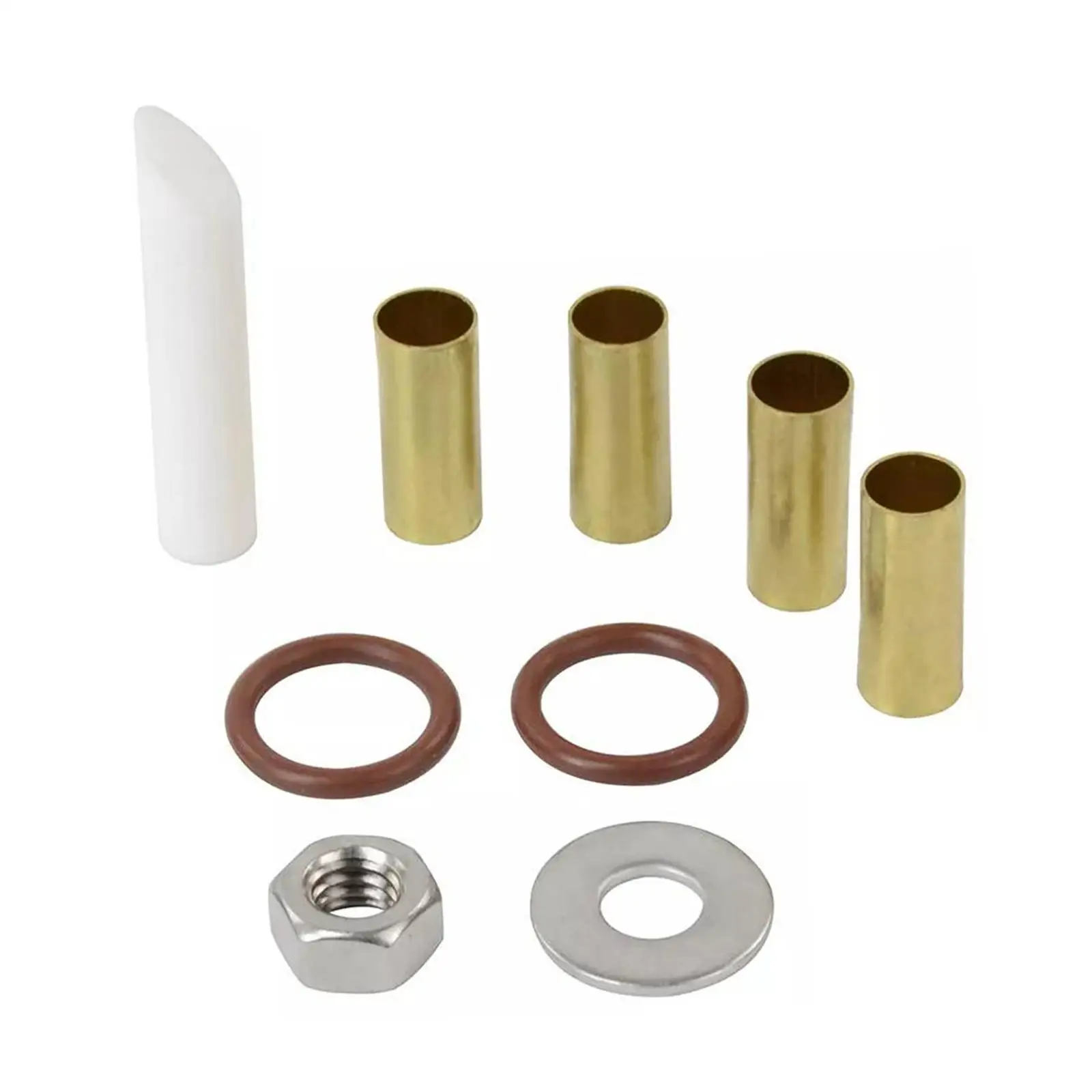 مجموعة أدوات خزائن الروك عملية احترافية قوية، قطع غيار، سهلة التركيب، ملحقات بديلة، مجموعة إدخال عمود نهاية الكاميرا المزدوجة