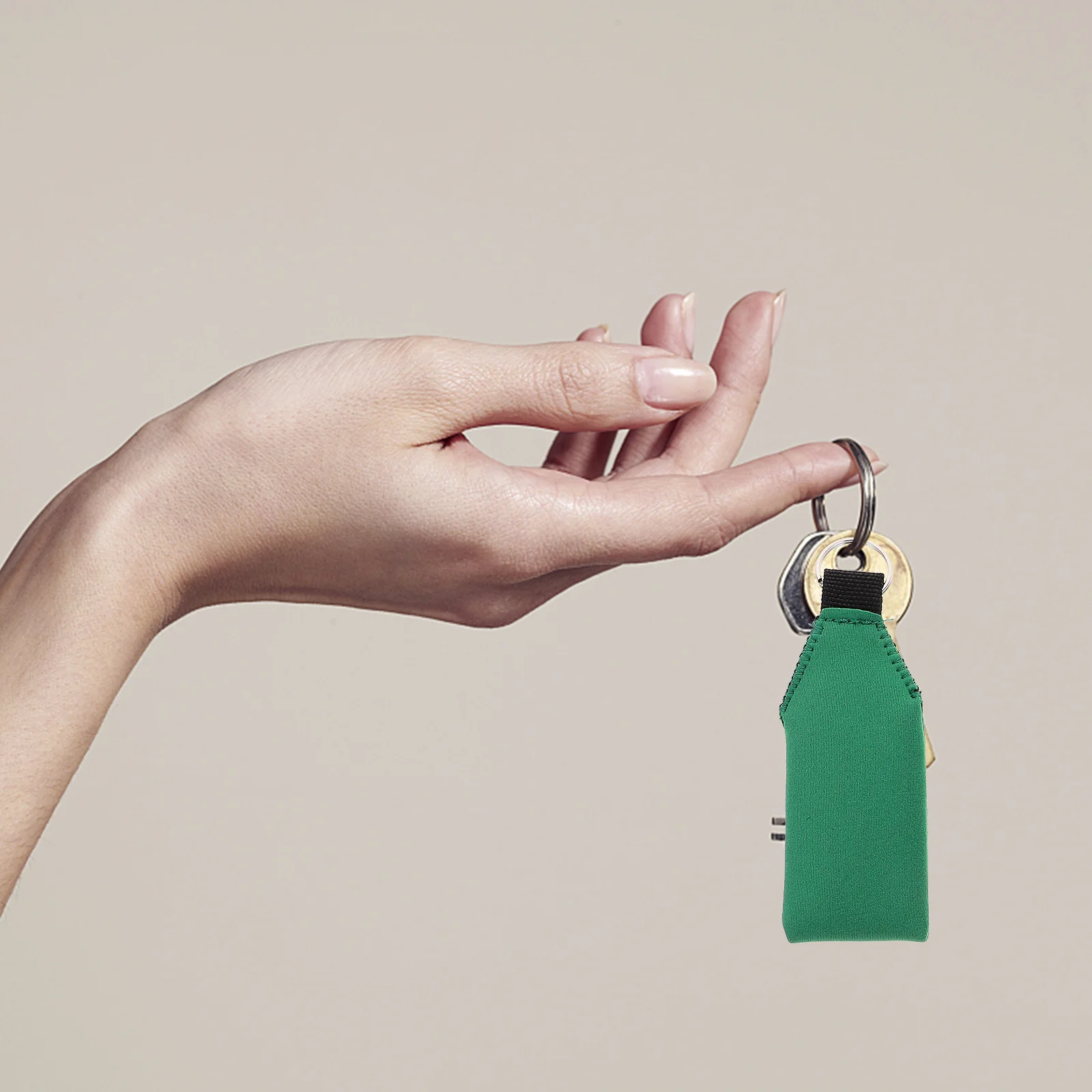 

6pcs Floating Keychains Neoprene Key Ring Accessories For Boating Fishing Swimming Outdoor Sports Key Float Pendants