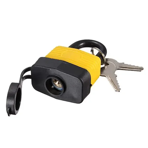 HOT Selling -4pcs 40mm Waterproof Keyed Alike Lock Laminated Padlock Pad Same Key Gate Door
