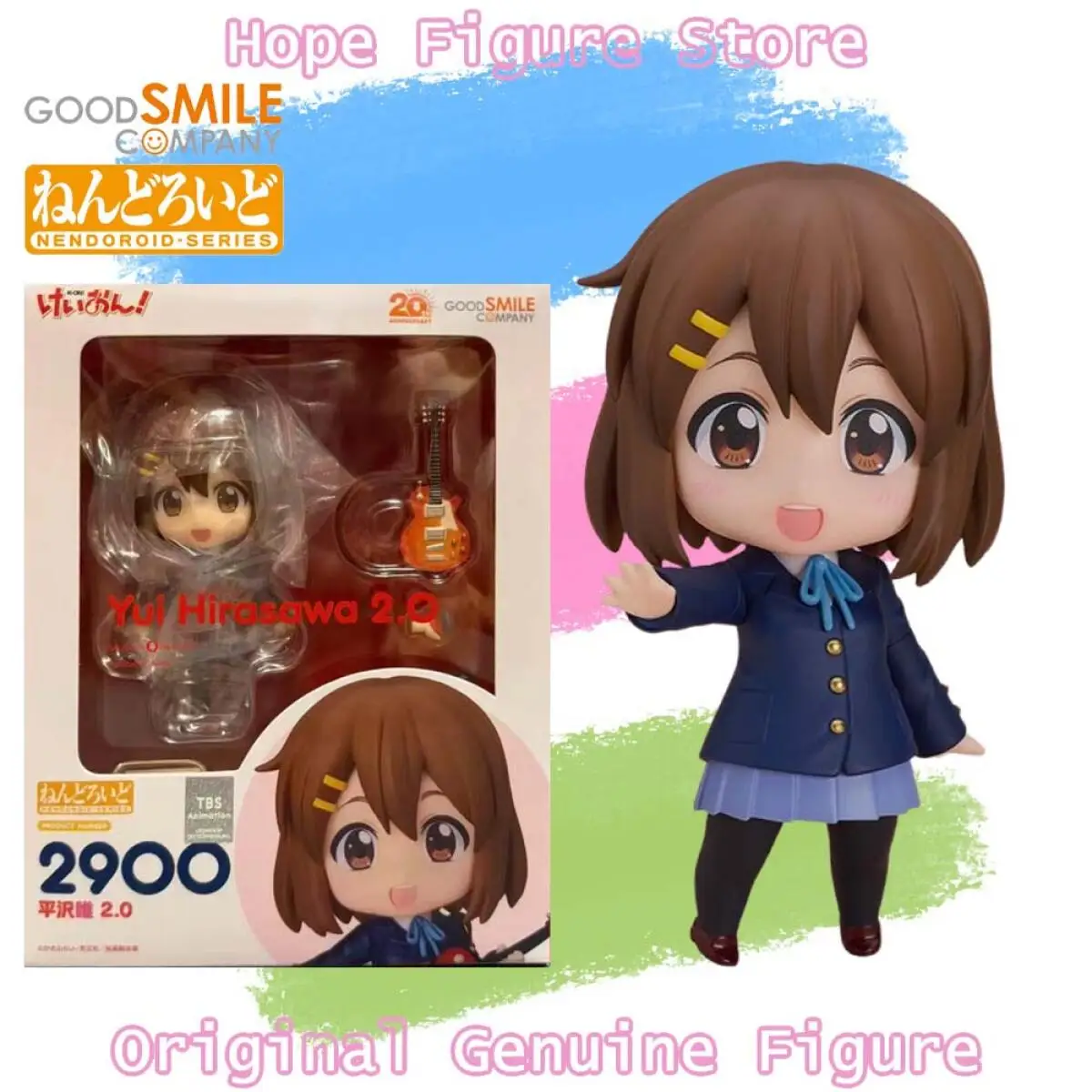 

В наличии: Оригинальная фигурка Good Smile Nendoroid K-ON Юи Хиразава, аниме-модель, игрушка