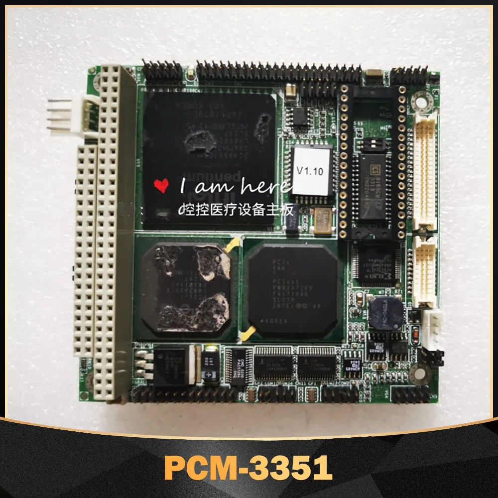 For Advantech Original Disassembly Industrial Control Medical Equipment Motherboard PCM-3351F PCM-3351