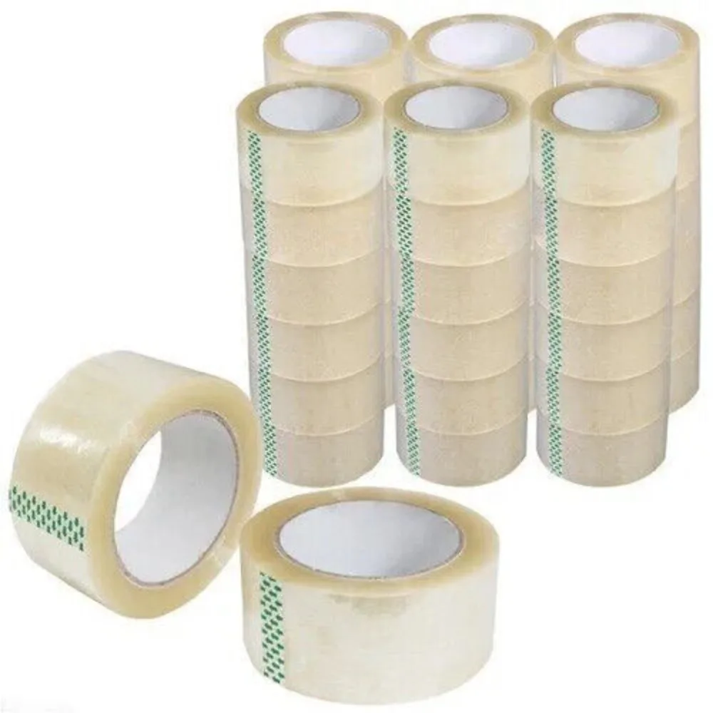 Packing Tape 36 Rolls 110 Yards 2 Mil (330 ft) Clear Carton Sealing Tapes