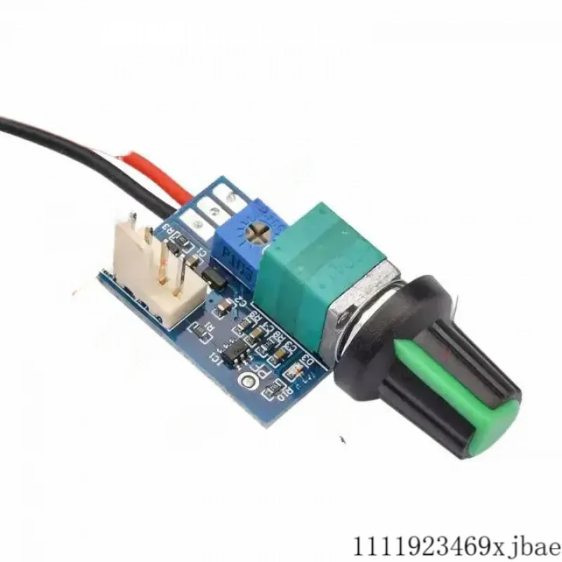 DC Motor Speed Controller PWM Speed Adjustable Switch With Knob Switch Electrical Equipment Governor Module Power Supply 12V