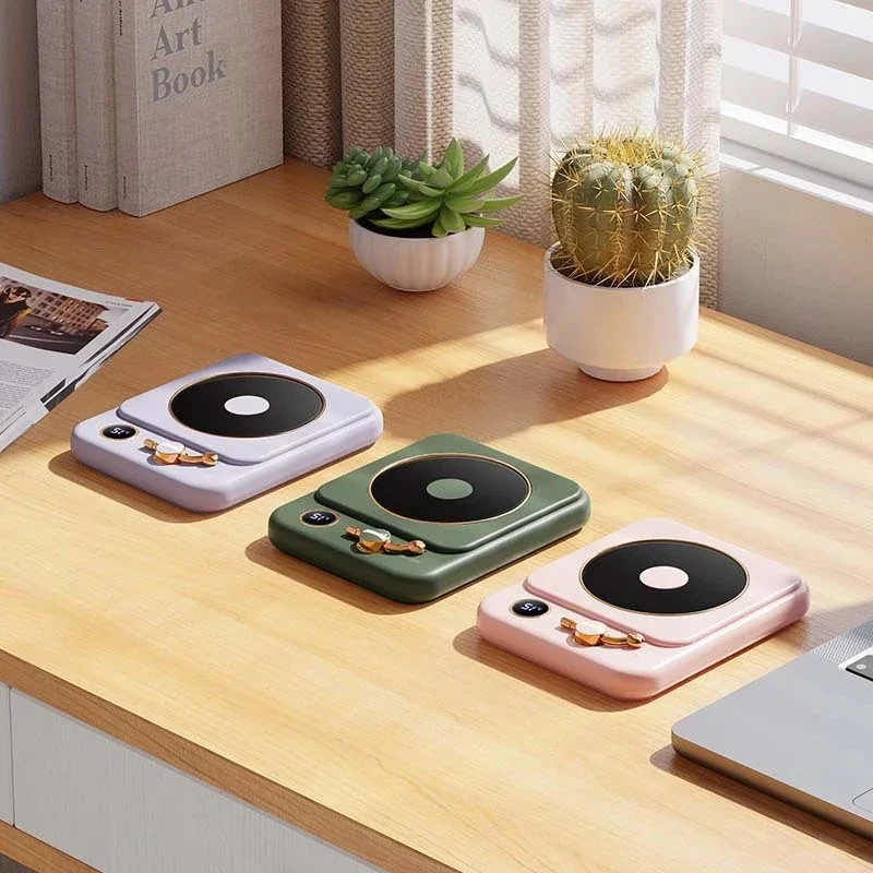 Кофейная чашка Wamer, электрический нагреватель для кружки, постоянная температура, 3 настройки передач, сохраняет тепло чая с молоком, автоматически выключается, нагревательная подставка для дома