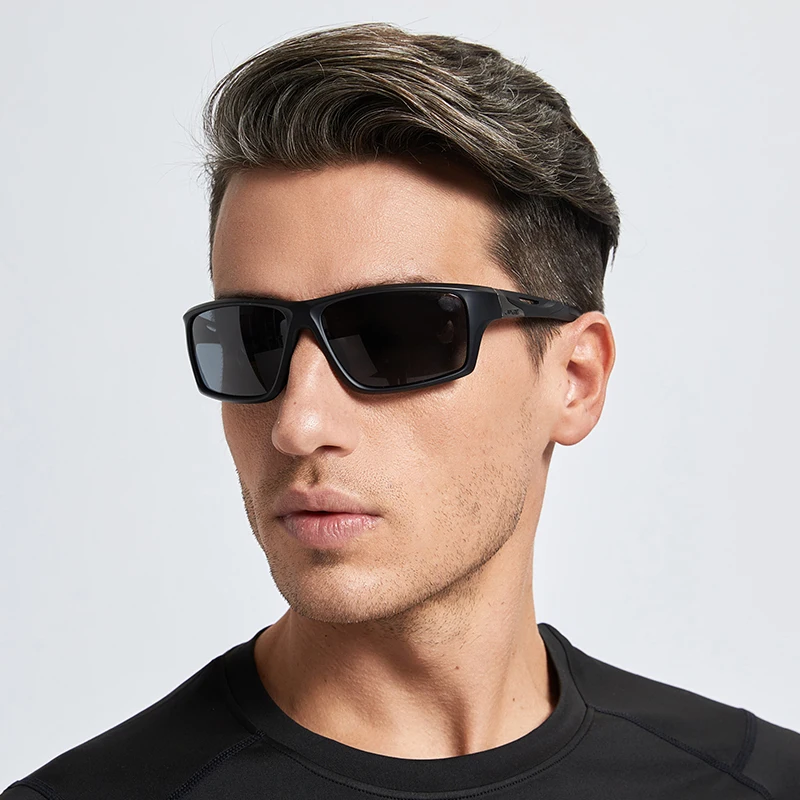 نظارات KAPVOE المستقطبة لركوب الدراجات في الهواء الطلق، نظارات شمسية للجري في الهواء الطلق، نظارات رياضية للمشي لمسافات طويلة والدراجات MTB #5