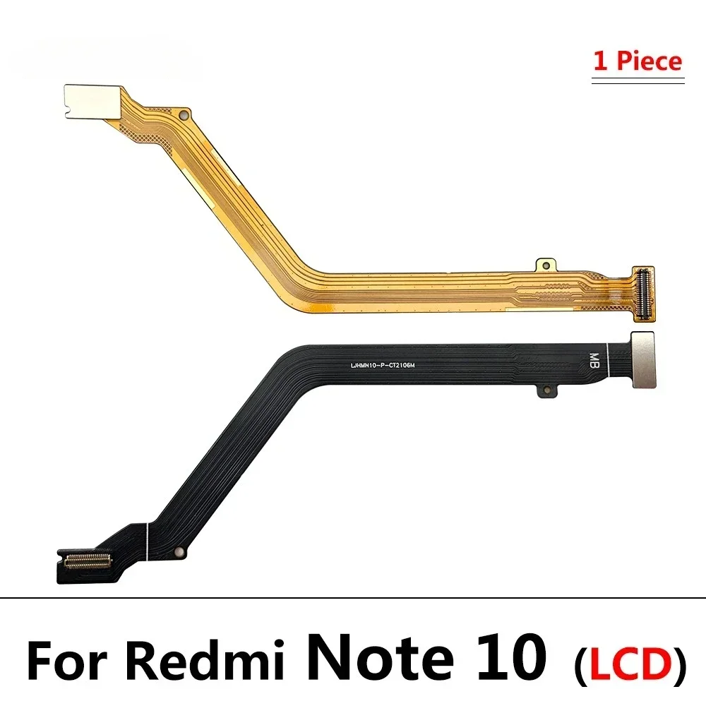 For Redmi Note 10 / Redmi Note 10S USB Charging Port Mic Microphone Connector Main Motherboard LCD Flex Cable Replacement Part