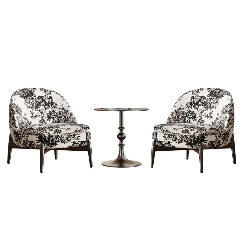 Sofa Cafe Dessert Shop Vintage Sofa Chair Home Bedroom Backrest Sofa Coffee Table Combination