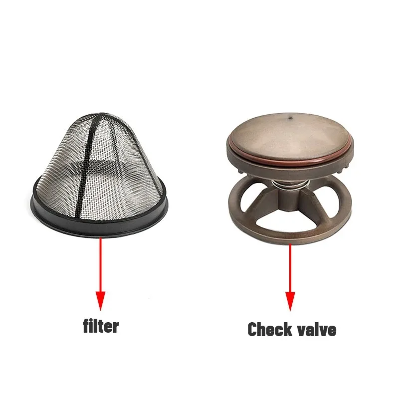 Vacuum Pump Check Valve Filter RA0040 RA0063 RA0100 Replacement Parts