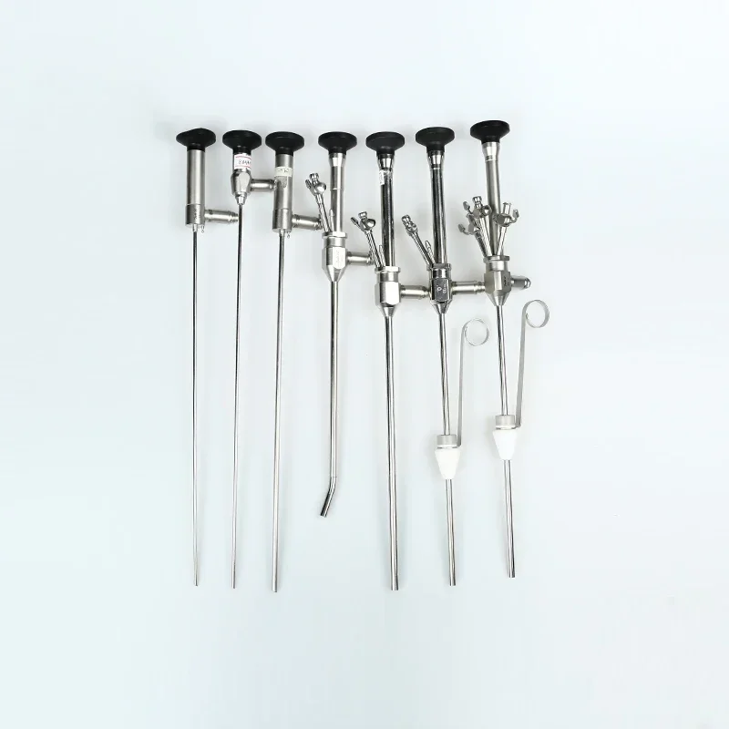 Instrumentos vendedores calientes cirugía endoscópica rígida histeroscopia 6,6 mm 27 mm 0 grados