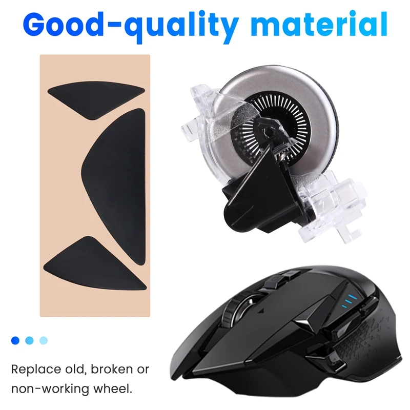 Rolo de roda de mouse para logitech m720 g502 g500 g500s g903, acessórios de mouse substituíveis