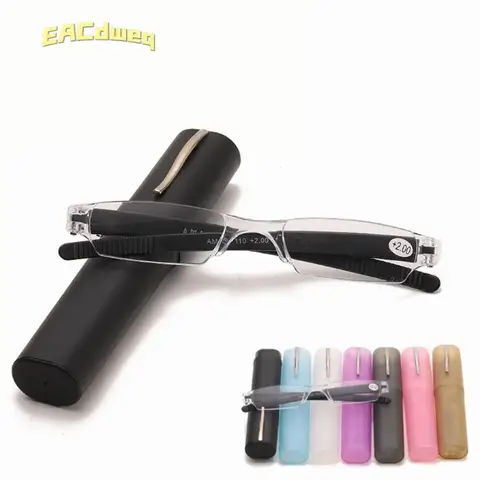 Anti Blue Light Reading Glasses Men Women Ultralight Reading Eyeglasses Presbyopia Diopter +1.0 1.5 2.0 To 4.0 Eyewear With Case