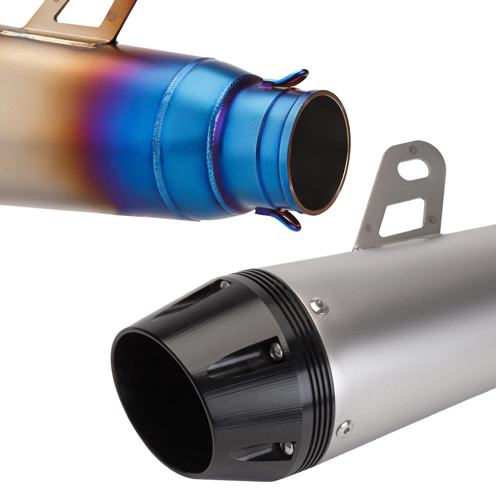 

Universal 51mm high quality motorcycle exhaust alpha muffler for R3 MT07 FZ1 R6 R15 ZX6R ZX10 Z900 Z400 CBR1000 GSXR1000 R35